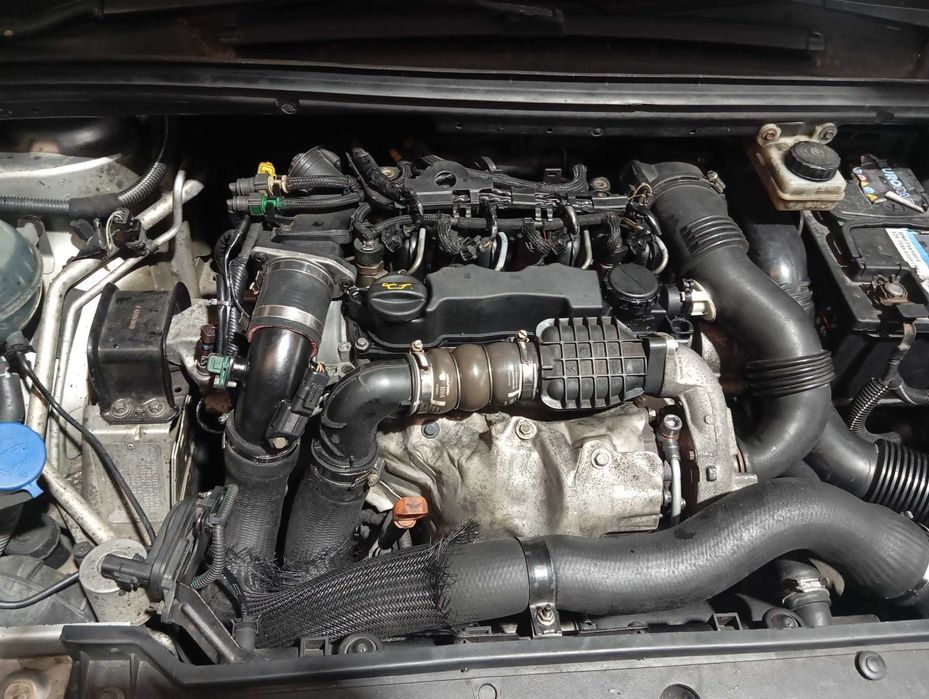 Peugeot 307 1.6 HDI motor avariado 110cv alterado 150cv