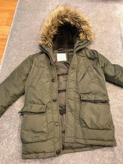 Kurtka Zimowa Zara rozm 7 122 cm dla chłopca
