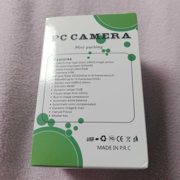 PC CAMERA Mini Packing