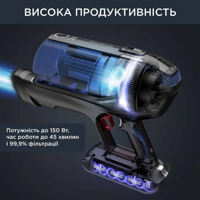 Пилосос ROWENTA X-Force Flex 12.60 Auto Aqua RH98C0WO