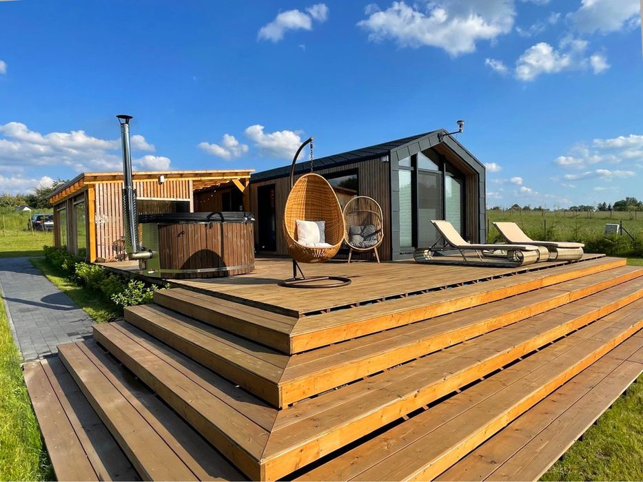 Działka z linia brzegowa, wz domem sauna 5 tys m2 pomost