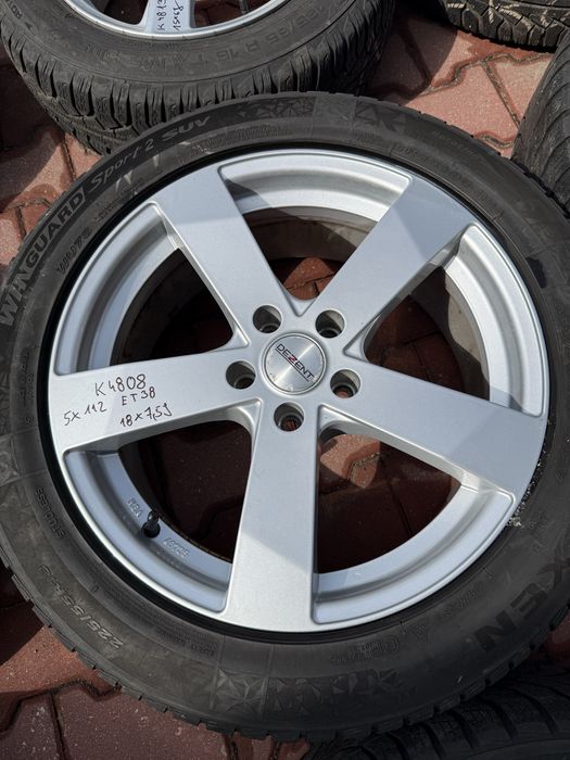 Felgi aluminiowe 5x112 18x7,5j et38 Vw Audi Skoda Seat itp