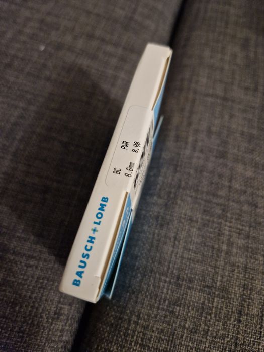 Soczewki Bausch Lomb Pure Vision 2, BC 8.6 mm, moc 0.00, 3 szt, nowe