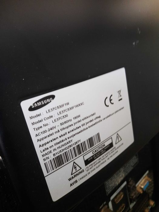 TV Samsung LCD FULL HD - 37" - 94cm Diagonal ( Modelo topo de Gama )