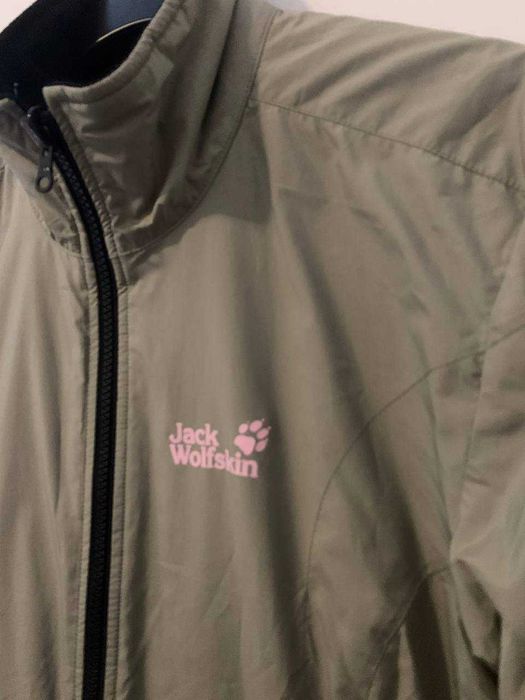 Jack Wolfskin куртка жіноча демісезон хакі/зелена microguard розмір s