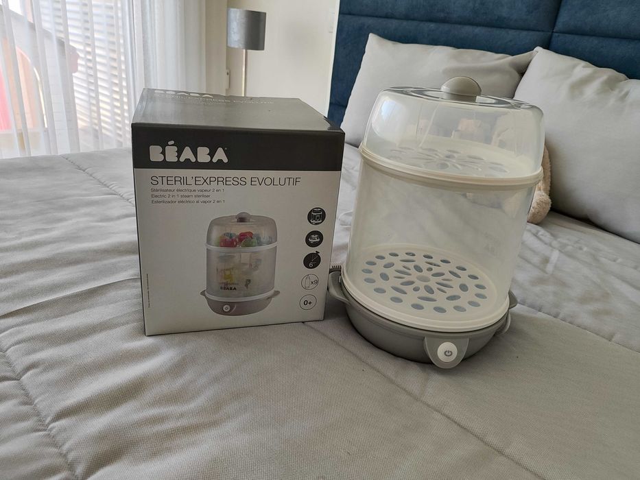 Esterilizador BEABA - cinzento claro liso
