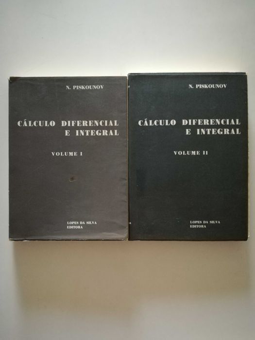 livro - Cálculo diferencial e integral  - 2 volumes