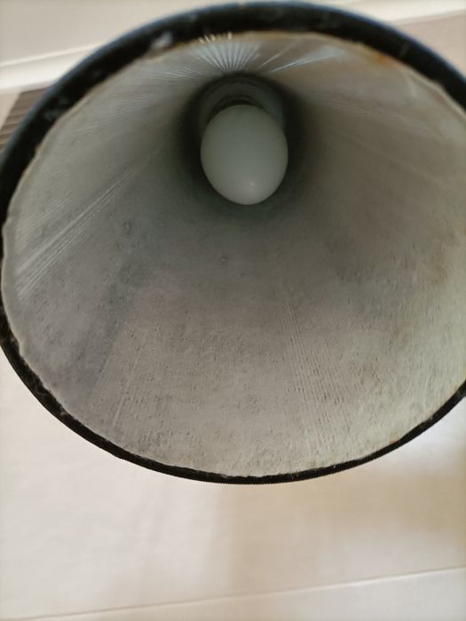 Candeeiro - preto teto