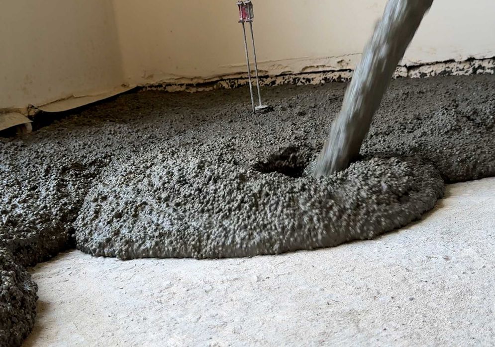 Płynny styropian - Styrobeton