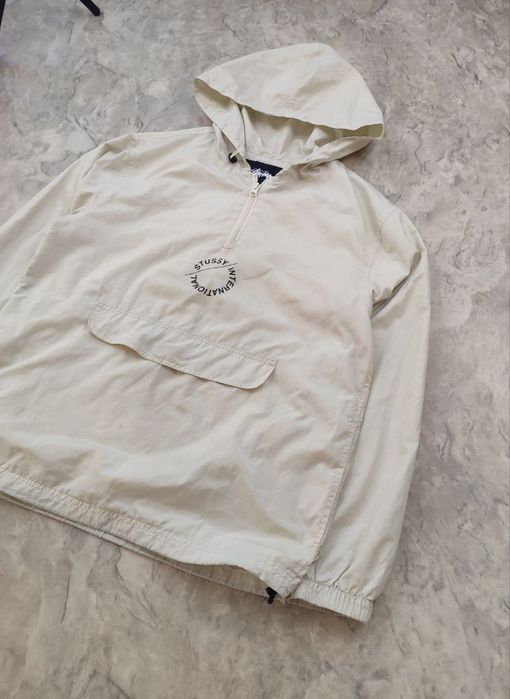 Вітровка анорак stussy big logo