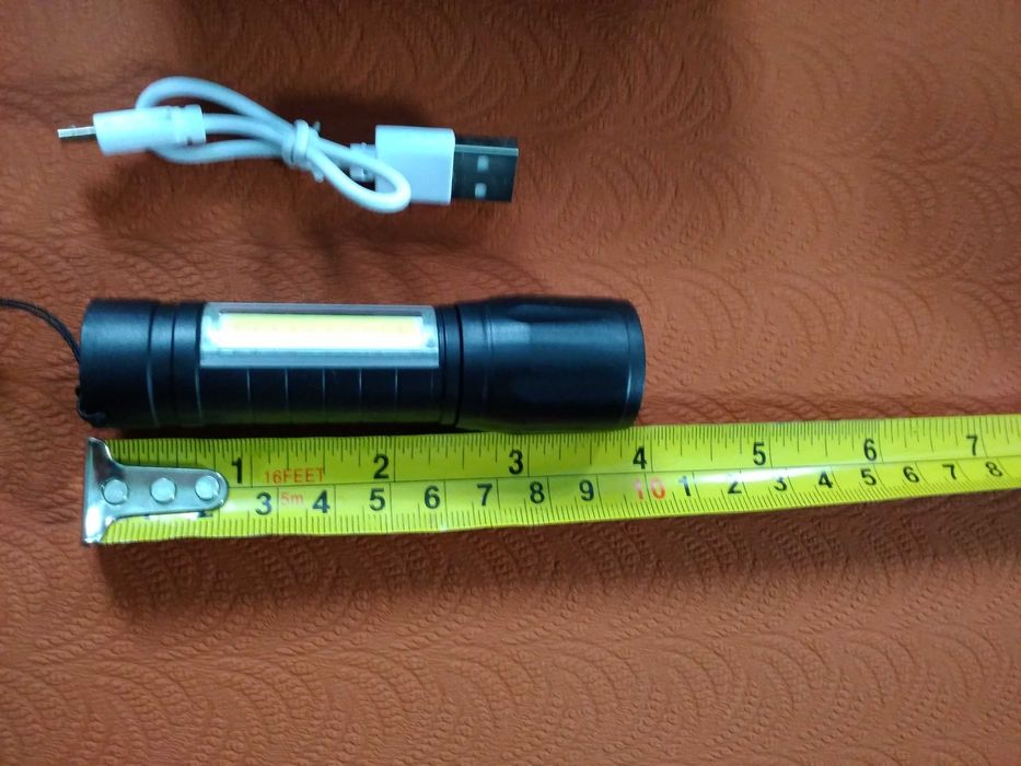 Мини-светодиодный фонарик Q5 Zoom - 2000 люмен.