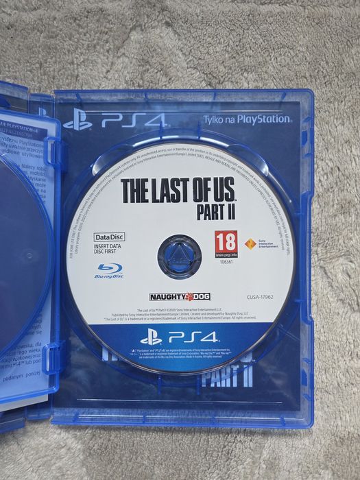 The Last Of US Part 2 Ps4 PL