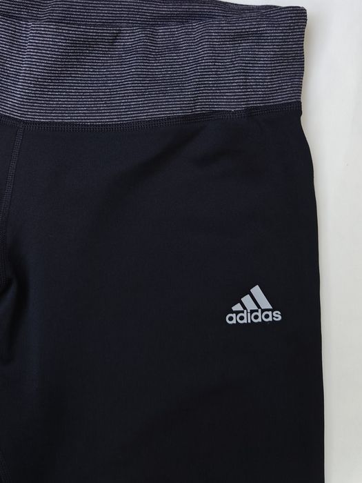 Adidas legginsy sportowe damskie model 3/4 czarne L