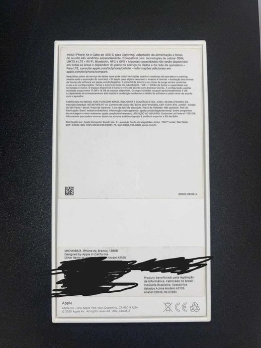Iphone XR 128gb com caixa