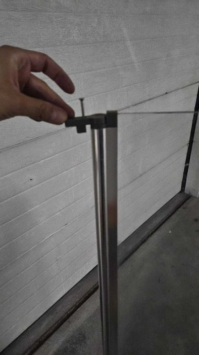 Vidro de proteção banheira usado