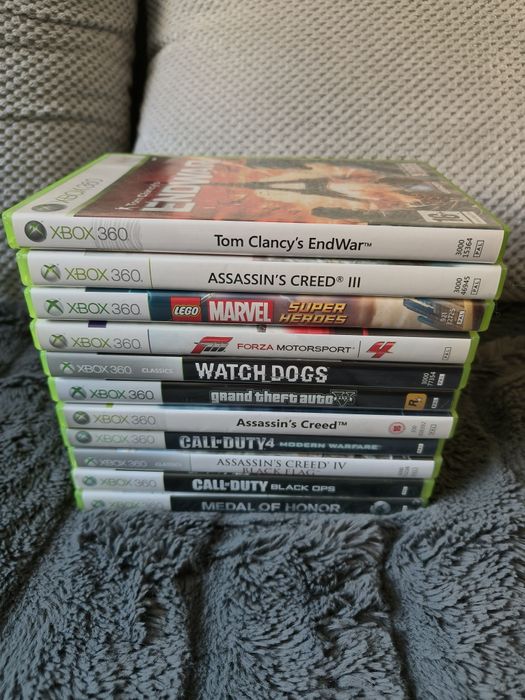 Gry na Xbox 360 - cennik w opisie