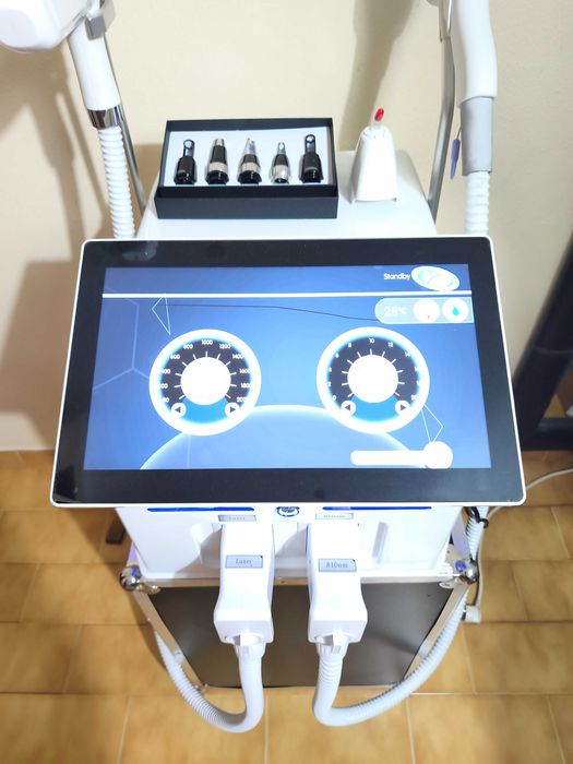 Maquina de Laser 2 em 1 - Remoção de Tatuagem Depilação