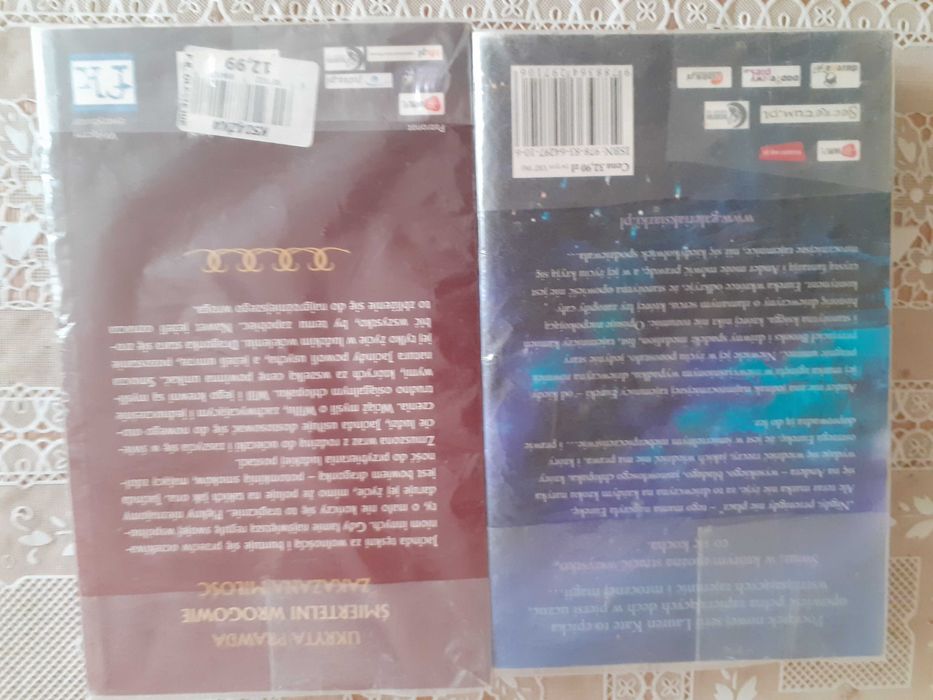 Łza i Ognista- zestaw 2 książek.