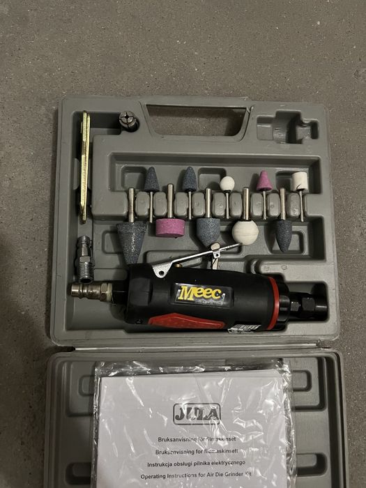 Pilnik elektryczny/ szlifierka pneumatyczna meec tools