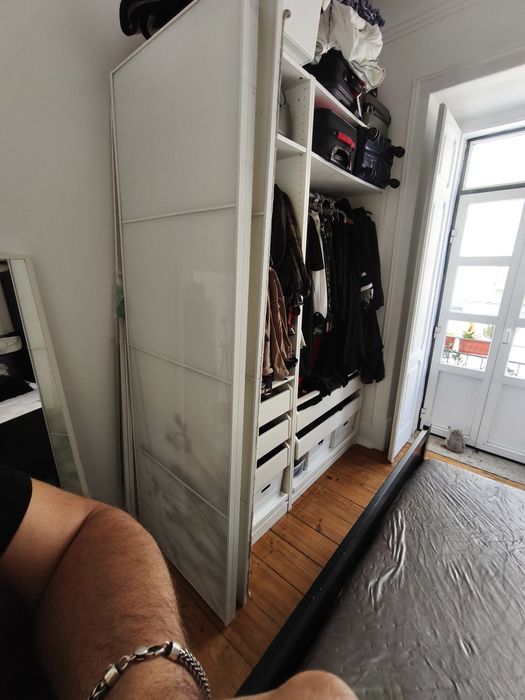 Portas Roupeiro 150cm Vidro Pax - IKEA