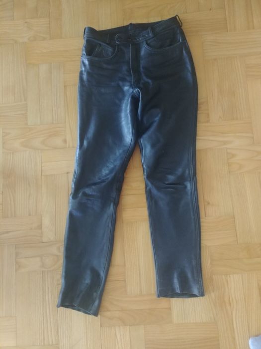 Spodnie skórzane