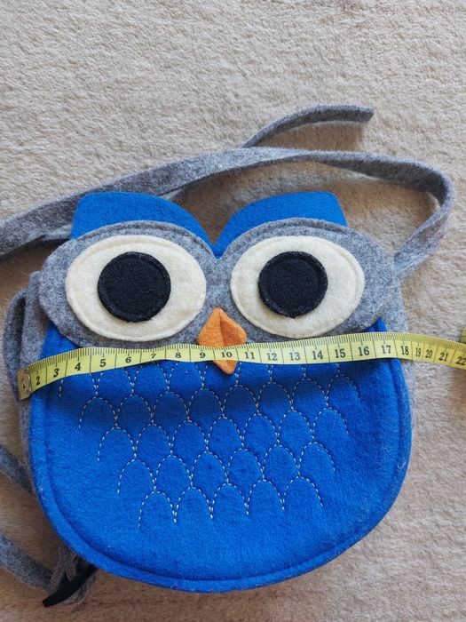 Torebka filcowa sowa