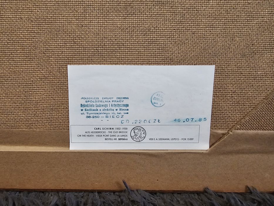 Obraz pejzaż 79x62 | Drewniana rama |