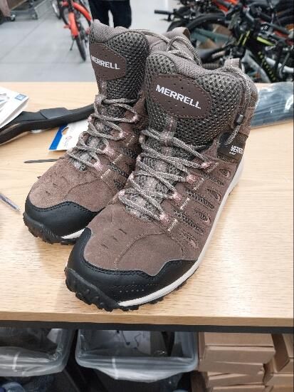 Botas de Caminhada - MERRELL CROSSLANDER MID IMPERMEÁVEL- Mulher