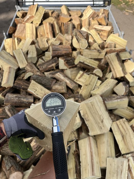 Grab buk dąb akacja / drewno kominkowe opałowe z transportem