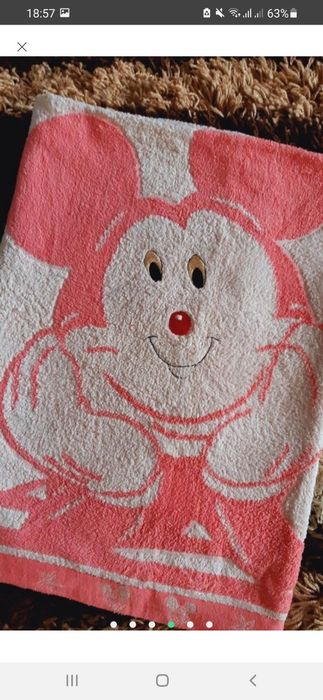 Детская махровая простынь.