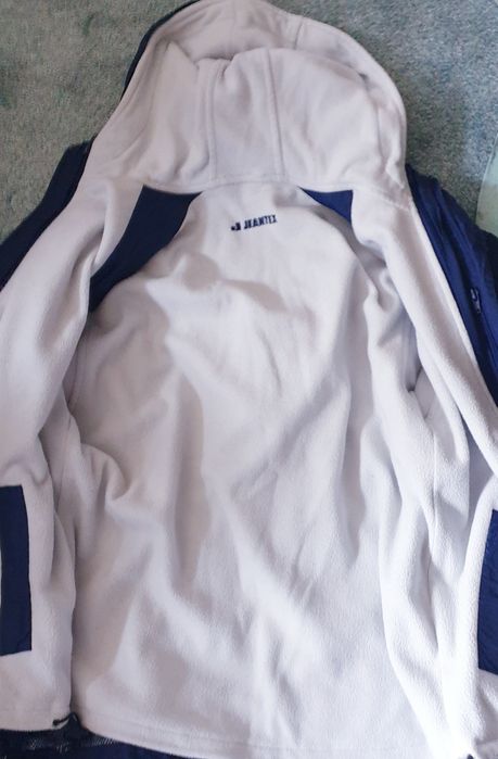 Kurtka ocieplana polar przeciwdeszczowa, Firma Jeantex. 42-44
