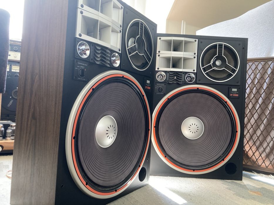 Sansui SP X9900 kolumny, głośniki.