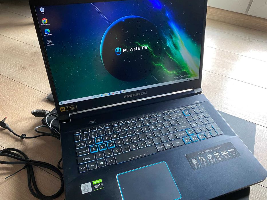 LAPTOP GAMINGOWY: Acer Predator Helios 300 PH317-54 / 4x2,5Ghz / 16,0 GB DDR4 / SSD 512 GB / GeForce GTX 1650 Ti 4GB GDDR6