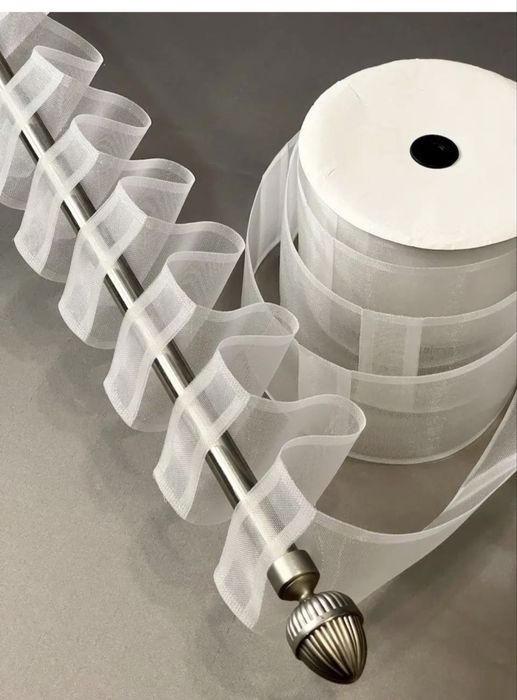 Тесьма  для штор на трубу