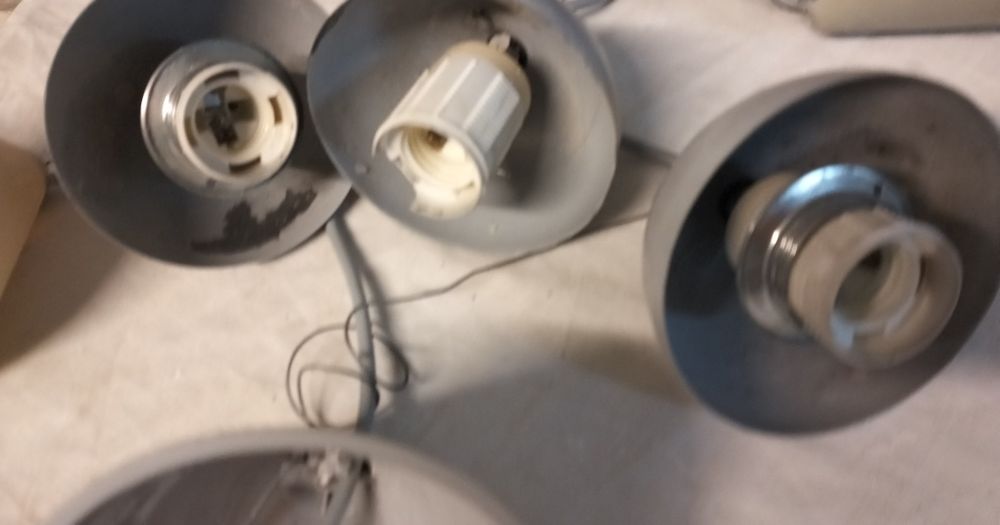 Luminária pendente vintage estilo Dinamarquês.