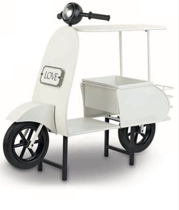 Mota decorativa em metal