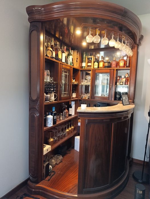 Bar de bebidas de canto