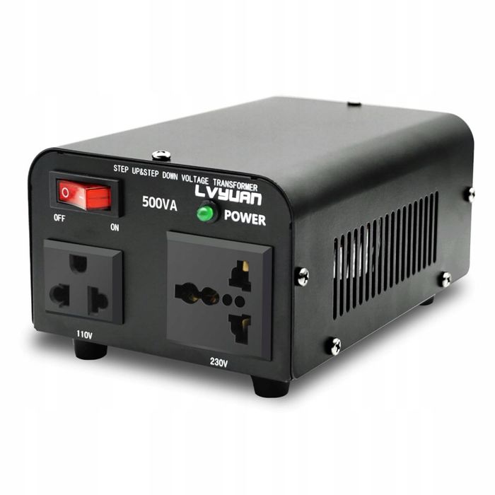 tor 500VA Wejście 110V lub 220V /Wyjście 110V i 220V