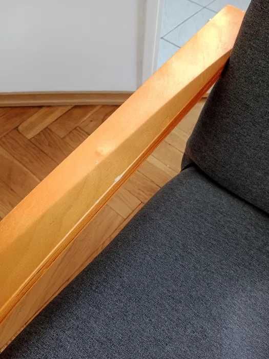 fotel bujany na płozach fotel do salonu sypialni