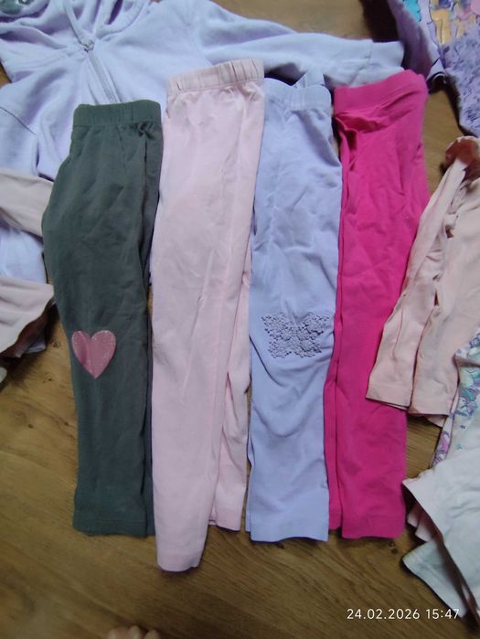 Ubranka dla dziewczynki rozm 104