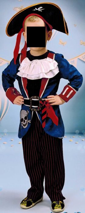 Strój/kostium/przebranie dla dzieci Pirat/Korsarz 4-6 lat