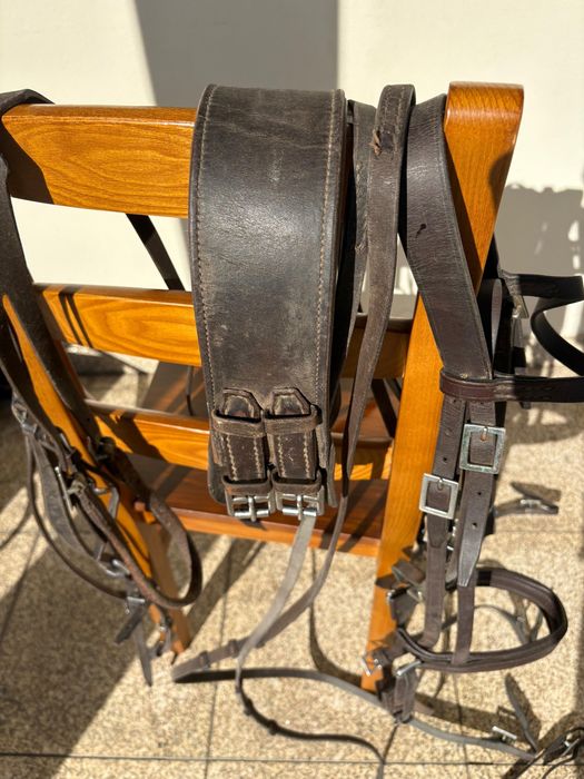 Sela Zaldi Lusitanus 17,5” + Conjunto Completo de Equitação