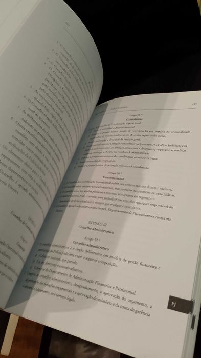 Leis Orgânicas - Ministério da Justiça (2001)