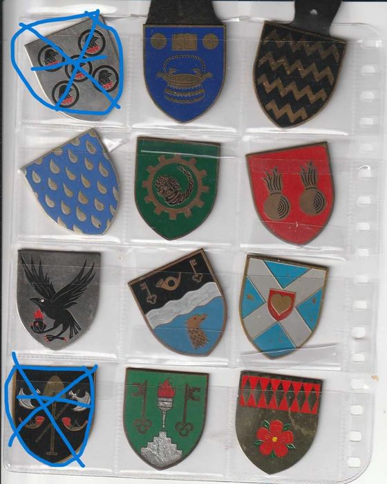 Escudos de Peito (Crachás) Militares (Atualiz Jan26)