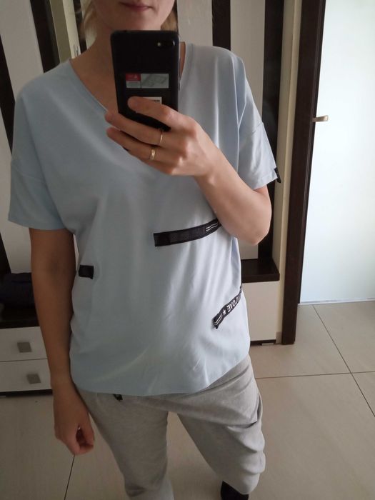 Nowa bluzka ze wstawkami