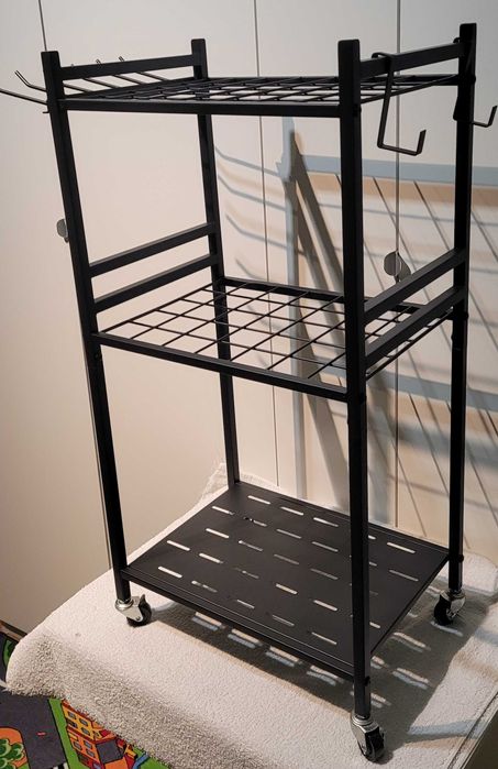 Mobilny Regał Wózek na Narzędzia Ogrodowe Mimoke – Garaż/Ogród – NOWY