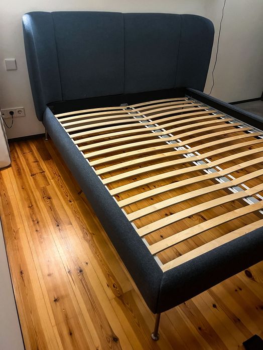Premium Quality Bedframe - Gunnared Blue