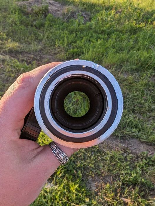 Carl Zeiss Jena Triotar 135/4  байонет Canon EF / Об'єктив / Боке