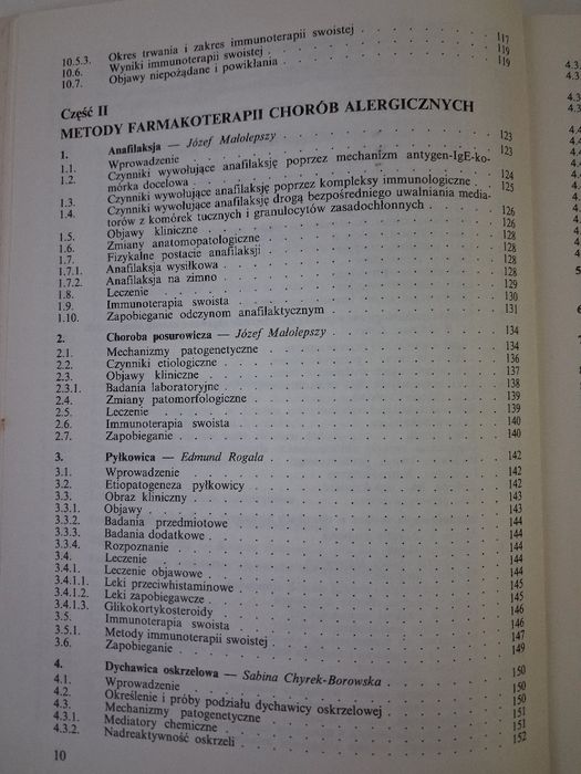 Farmakoterapia chorób alergicznych - Chyrek-Borowska, Wiśniewska