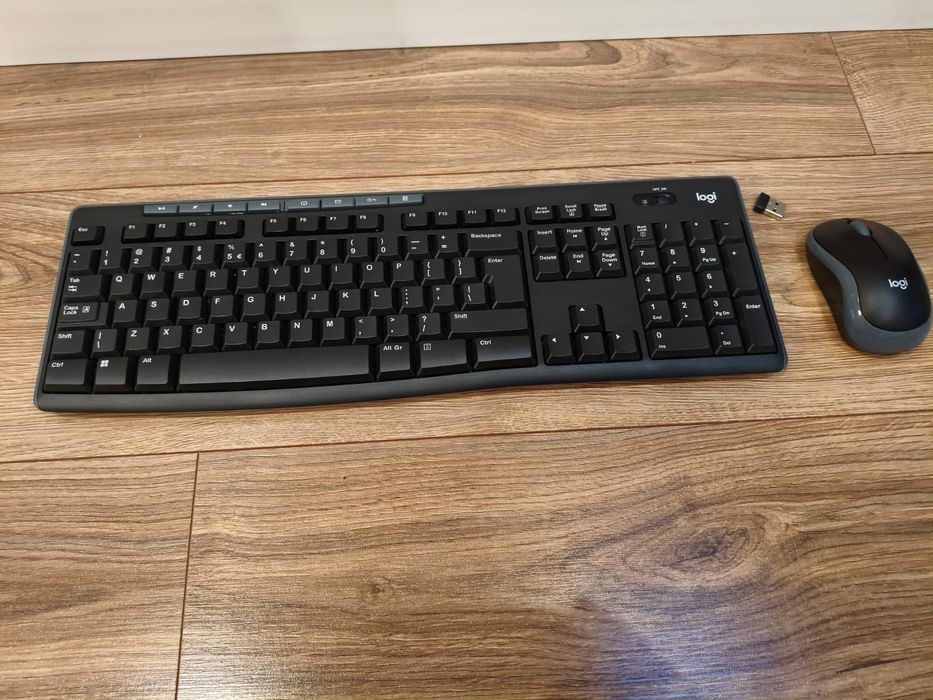 Logitech K270 + Mysz Logitech M185 – Zestaw bezprzewodowy